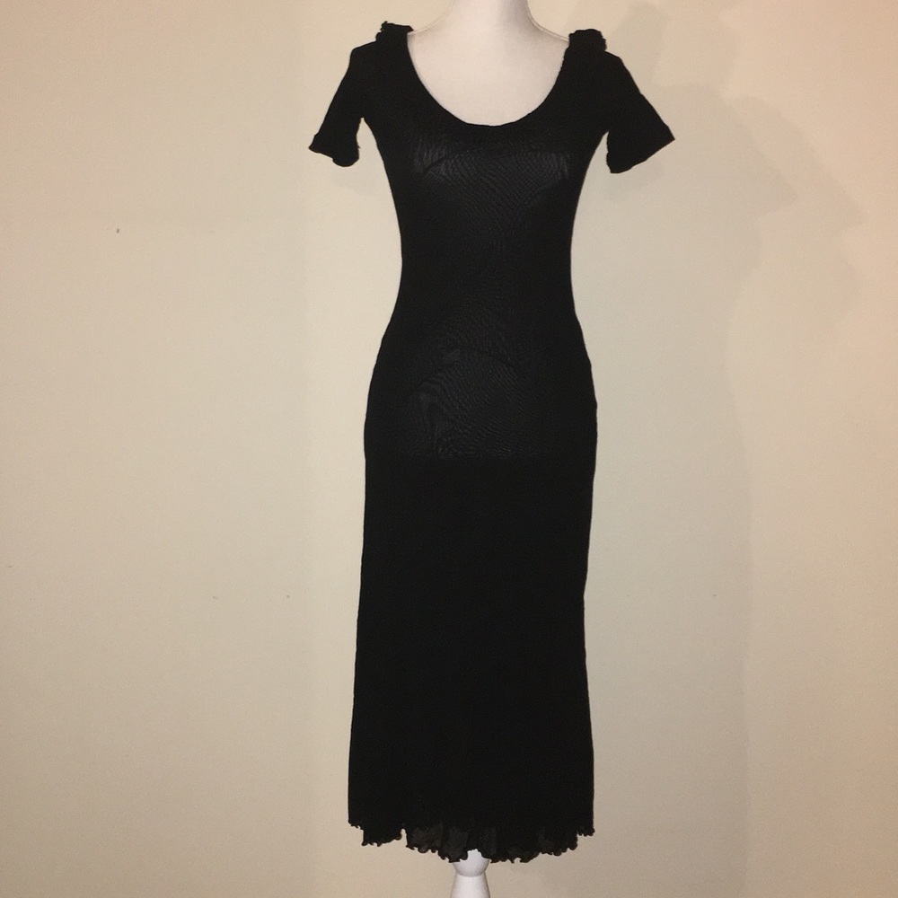 Double layer Mesh Dress
